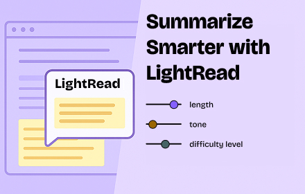 LightRead Extension Interface